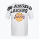 Мъжки New Era NBA Large Graphic BP OS Tee Los Angeles Lakers white 7